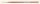 Faller 172102 Rundpinsel mit brauner Spitze, synthetisch, Größe 0/3