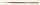 Faller 172104 Rundpinsel mit brauner Spitze, synthetisch, Größe 0