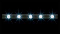 Faller 180648 2 LED-Lichtleisten, weiß