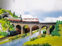 Faller 222586 2 Viaduktbrücken, gebogen