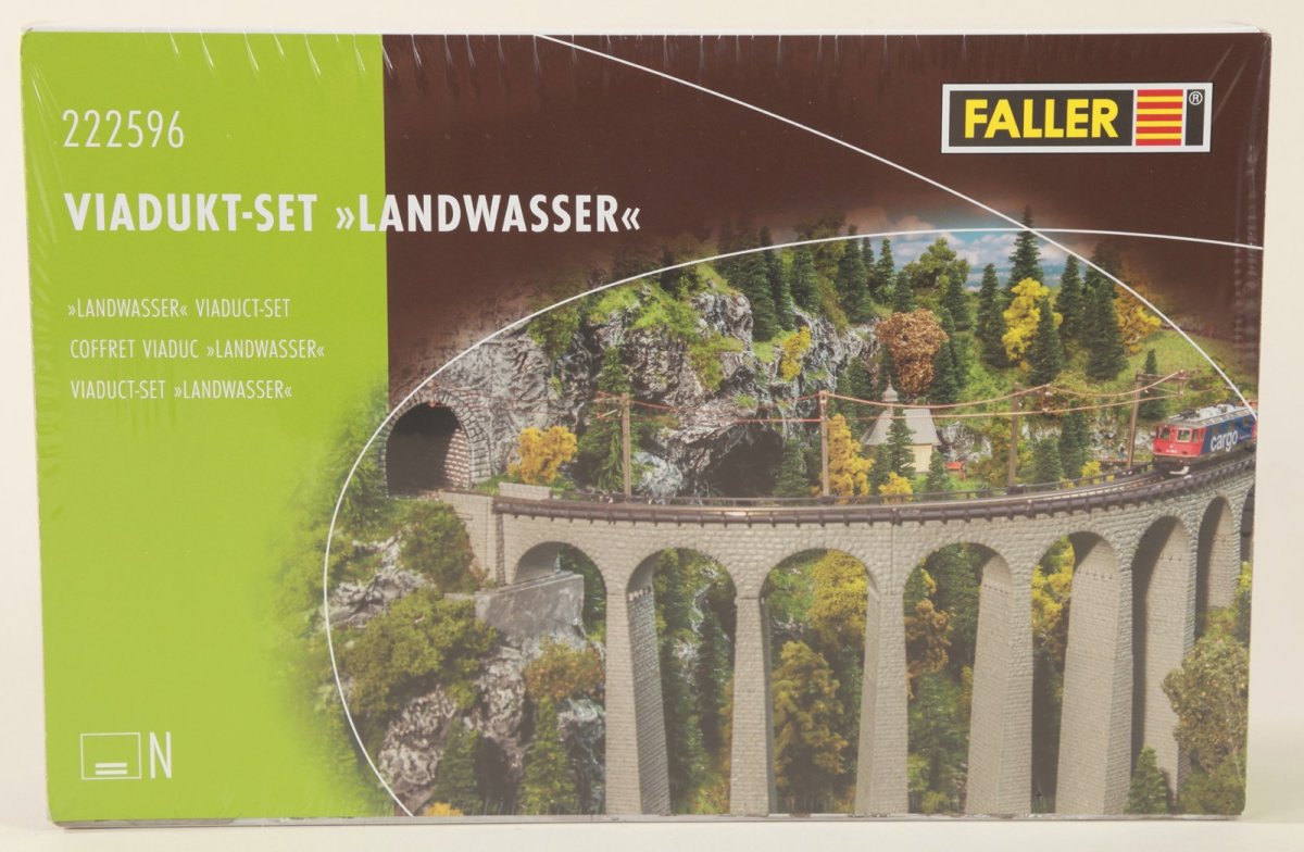 FALLER - Viadukt-Set „VAL TUOI“ - 222597 Val Tuoi Viaduct-set | In the countryside | Miniature worlds