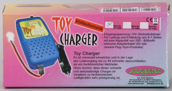 Jamara 151400 Ladegerät Toy-Charger 12V f.F