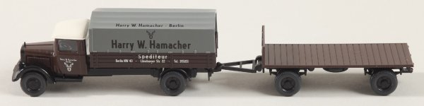 Wiking 084201 Pritschenlastzug (MB L 2500)