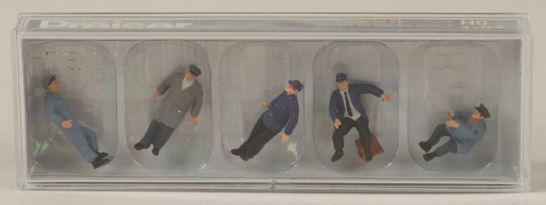 Preiser 10752 Fahrer Elektrokarre (17120-17122,17126)  1/87