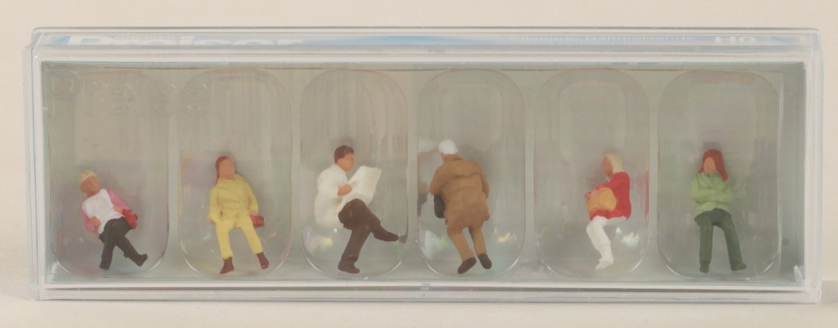 Preiser 1/87 Modellfiguren – Handbemalte Reisende Für Modelleisenbahnen H0 Preiser 1/87 Modellfiguren – Handbemalte Reisende Für Modelleisenbahnen H0