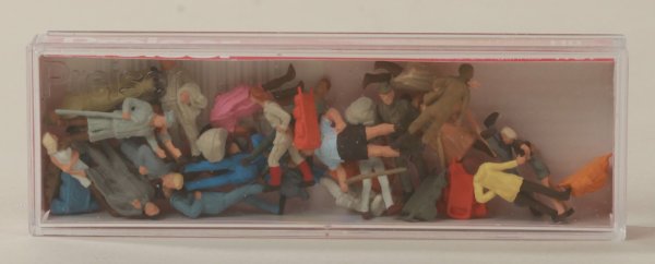 Preiser 14413 Spaziergänger, Wanderer. 24 Figuren  1/87