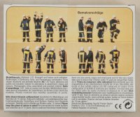 Preiser 16351 Feuerwehrmänner in moderner Einsatz- kleidung. 20 Figuren im Bausatz  1/87