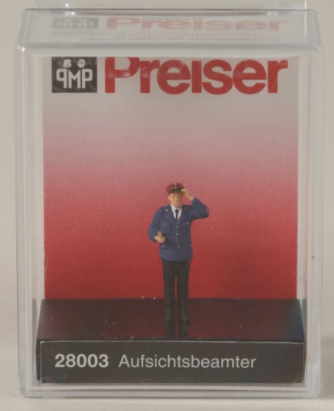 Preiser 28003 Aufsichtsbeamter  1/87