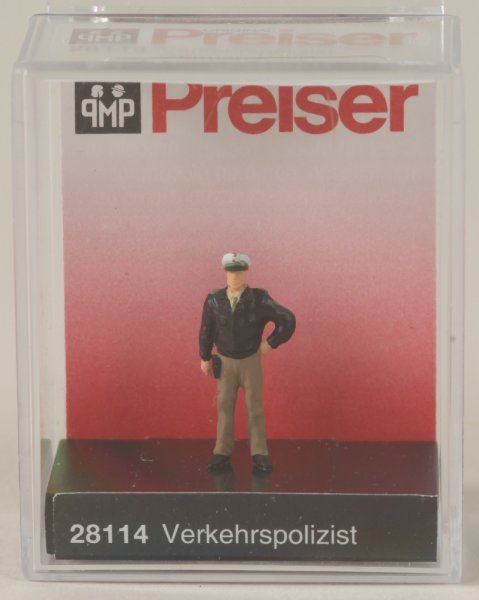 Preiser 28114 Verkehrspolizist  1/87