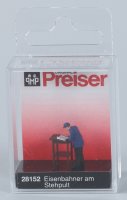 Preiser 28152 Eisenbahner am Stehpult  1/87