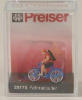 Preiser 28175 Fahrradkurier  1/87