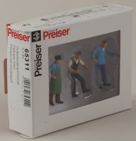 Preiser 65311 Güterbodenpersonal