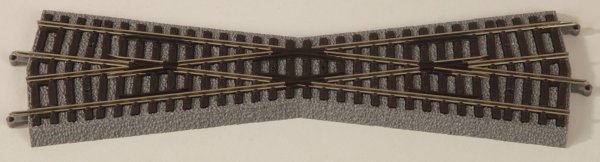 Kreuzung mit Bettung K15 15° L 239,07 mm