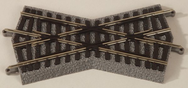 Kreuzung mit Bettung K30 30° L 119,54 mm