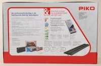 PIKO 57123 Start-Set mit Bettung Güterzug Dampflok G7 mit 5 Güterwagen