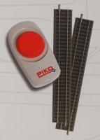 PIKO 97931 Start-Set mit Bettung E-Lok Taurus mit 3 IC Wagen PKP