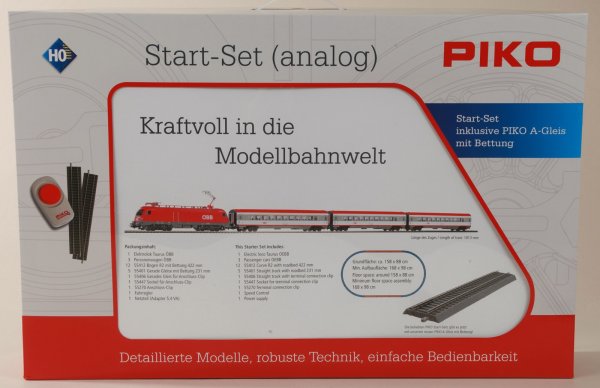 PIKO 97947 Startset Personenzug Taurus ÖBB + 3 IC Perswg. A-Gleis & B V
