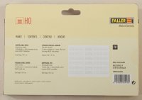 Faller 180416 Koppelzaun, weiß, 1341 mm