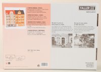 Faller 191758 2 Stadt-Reliefhäuser, 4-stöckig