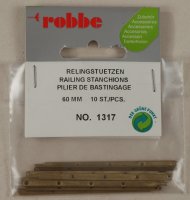 Robbe ROB1317 Relingstütze flach 60mm 4 Dz. (10)