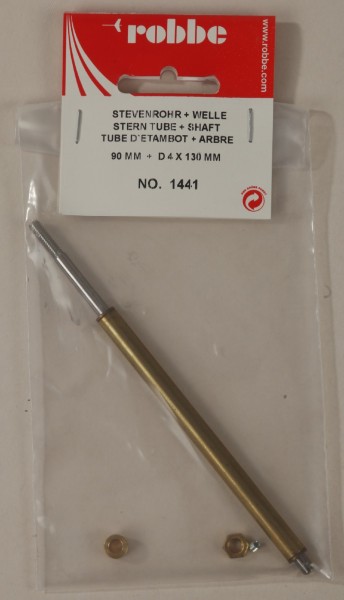 Robbe 1441 Stevenrohr 90 mm Welle M4x130 mm