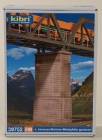 Kibri 39752 H0 Universal Brücken-Mittelpfeiler gemauert