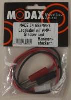 Modax 65503 Ladekabel mit AMP Stecker und Bananenstecker