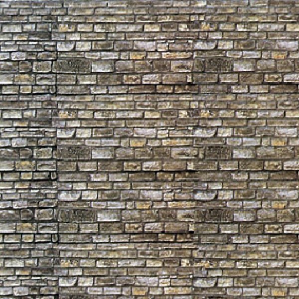 Vollmer 47366 N Mauerplatte Mauerstein aus Karton, 25 x 12,5 cm,10 Stück