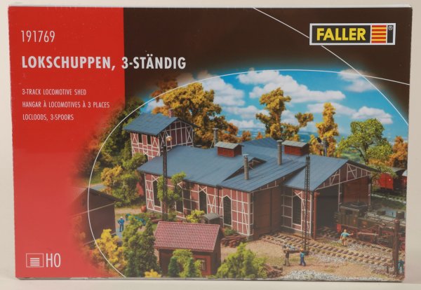 Faller 191769 Lokschuppen, 3-ständig