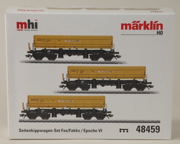 Märklin 48459 Seitenkippwagen-Set Fas/Fakks Wiebe, Ep. VI
