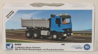 Viessmann 8000 H0 CarMotion Basis Startset, MB ACTROS Muldenkipper mit Rundumleuchten, blau