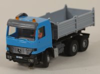 Viessmann 8000 H0 CarMotion Basis Startset, MB ACTROS Muldenkipper mit Rundumleuchten, blau