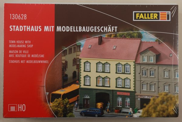Faller 130628 Stadthaus mit Modellbaugeschäft