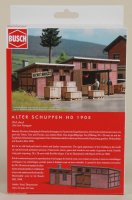 Busch 1905 Alter Schuppen H0