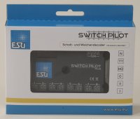 ESU 51831 SwitchPilot 3 Plus, 8-fach Magnetartikeldecoder, DCC/MM, OLED