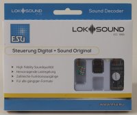 ESU 58410 LokSound 5 DCC/MM/SX/M4 "Leerdecoder", 8-pin NEM652, Retail, mit Lautsprecher 11x15mm, Spurweite: 0, H0