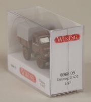 Wiking 036805 Unimog U 402 - weinrot