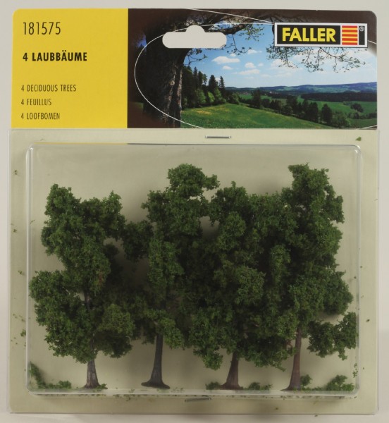 4 Laubbäume