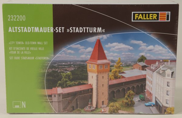 Faller 232200 Altstadtmauer-Set Stadtturm