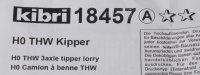 Kibri 18457 H0 THW MB Kipper