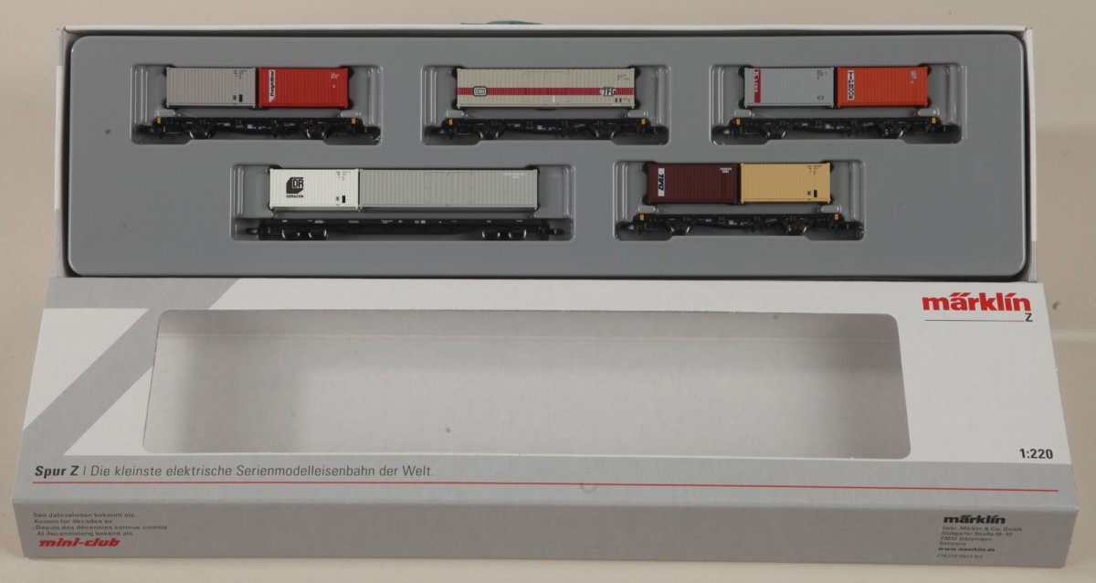 Märklin 82664 Wagenset Container-Transport, Ep. IV, 219,00