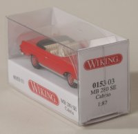 Wiking 015303 MB 280 SE Cabrio - rot