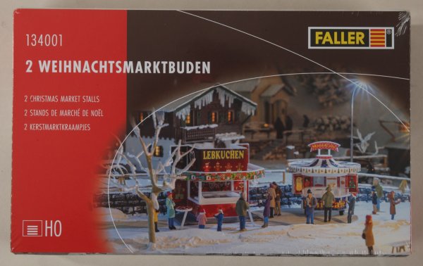 Faller 134001 2 Weihnachtsmarktbuden