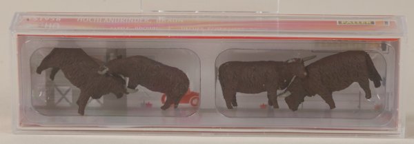 Faller 151958 Hochlandrinder, braun