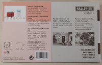 Faller 180389 Gipssilo und Bauwagen