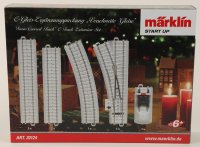 Märklin 20124 C-Erg.pack.verschneite Gleise