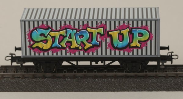 Märklin 44831 Containerwagen Graffiti
