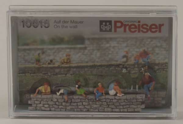 Preiser 10615 Auf der Mauer  1/87