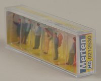 Merten 212530 Bahnpersonal DR (Ost), Reisende  1/87