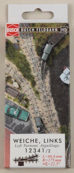 Busch 12341 1 Weiche links H0